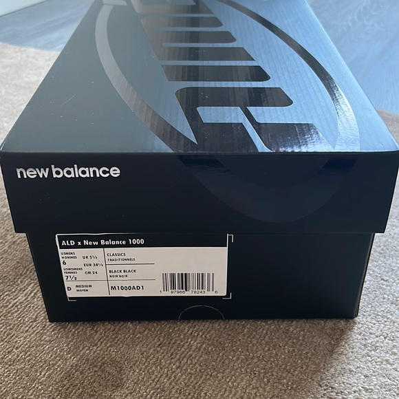 Aime Leon Dore X New Balance 1000 Black Sneaker - Picture 7 of 8